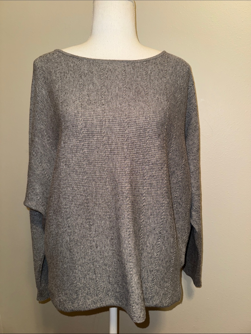 NWOT Women’s Cyrus Gray Knit Sweater - Medium